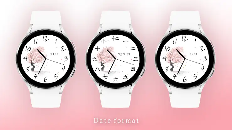 Sakura Watch Face screenshot 4