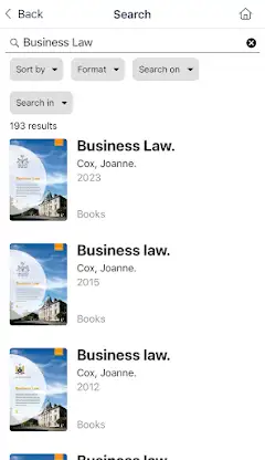 Barrister's Bookshelf screenshot 3