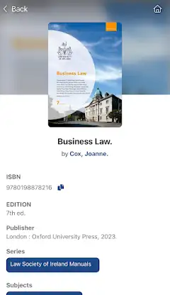 Barrister's Bookshelf screenshot 4