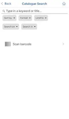 Clare County Library screenshot 2