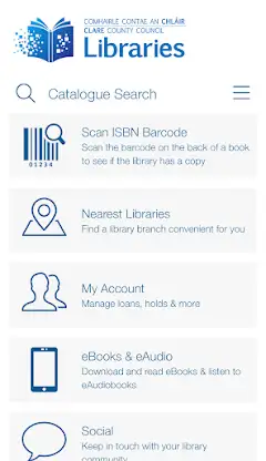 Clare County Library screenshot 1
