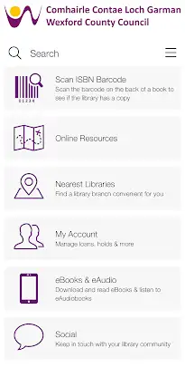 Wexford Public Libraries screenshot 1