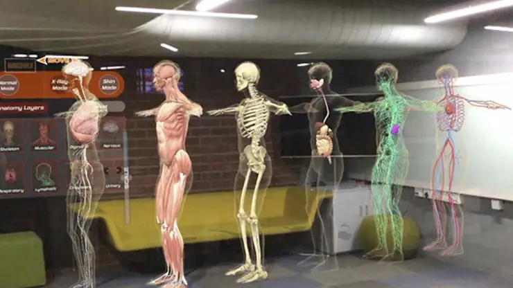 Human Anatomy 4D In VR AR MR screenshot 1