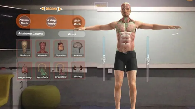 Human Anatomy 4D In VR AR MR screenshot 6