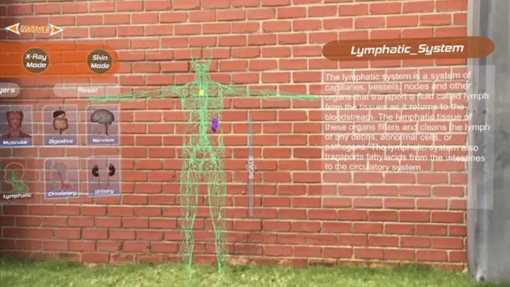 Human Anatomy 4D In VR AR MR screenshot 3