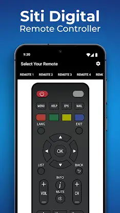 Siti Digital Remote Controller screenshot 1