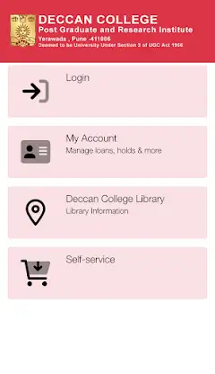 Deccan College Library Pune screenshot 1