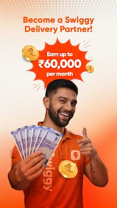 Swiggy Delivery Partner App screenshot 1