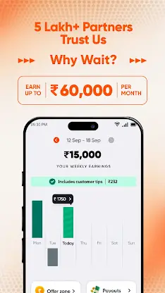 Swiggy Delivery Partner App screenshot 3