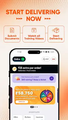 Swiggy Delivery Partner App screenshot 2
