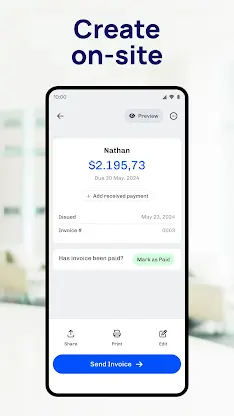 Simple Invoice Maker & Receipt screenshot 2