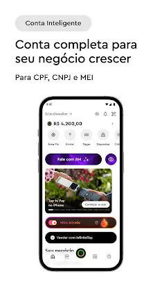 InfinitePay Tap, Conta, Cartão screenshot 2
