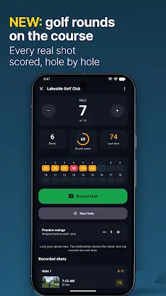 DeepSwing Golf Swing Analyzer screenshot 3