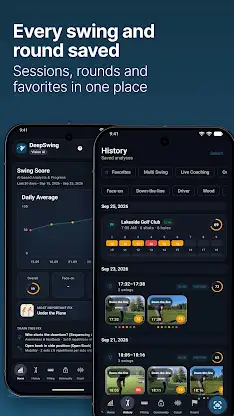 DeepSwing Golf Swing Analyzer screenshot 8