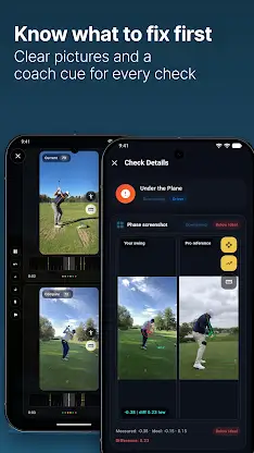 DeepSwing Golf Swing Analyzer screenshot 7