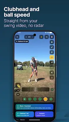 DeepSwing Golf Swing Analyzer screenshot 2