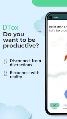 DTox by BlockerX: Screen time screenshot 1