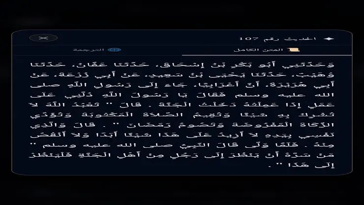 منارة صحيح مسلم screenshot 1