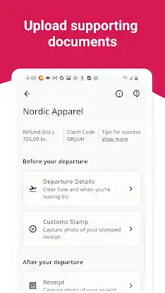 Pie VAT - Tax Free Shopping screenshot 2