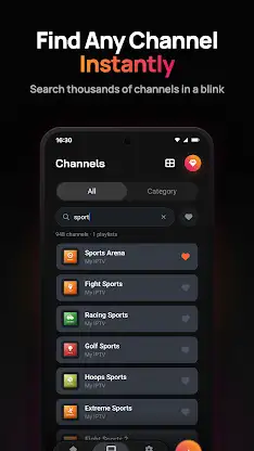 IPTV Stream Player: Xtream screenshot 2