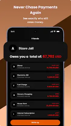 iSplit: Split Bills & Expenses screenshot 6