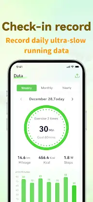 Slow Jogging Tracker &Timer screenshot 3