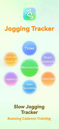 Slow Jogging Tracker &Timer screenshot 1
