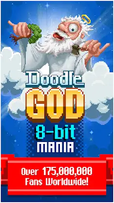 Doodle God: 8-bit Mania screenshot 1