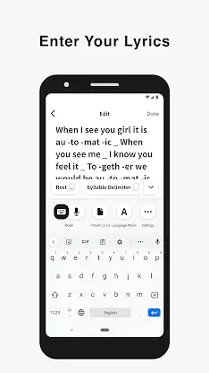 Lyric Creator screenshot 3