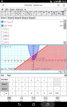 CASIO ClassPad screenshot 4