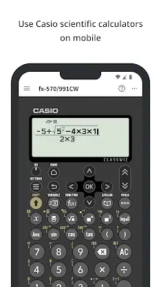 ClassWiz Calc App QR screenshot 3