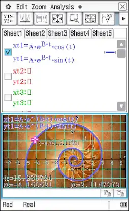 CASIO fx-CG500 screenshot 1