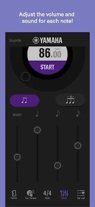 Yamaha METRONOME screenshot 3