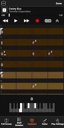 Chord Tracker screenshot 2