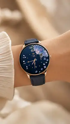 Ajisai Analog Watch Face screenshot 1