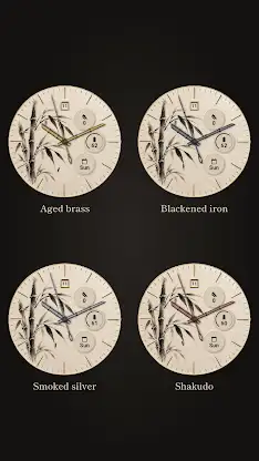Bokuchiku Japanese Watch Face screenshot 7