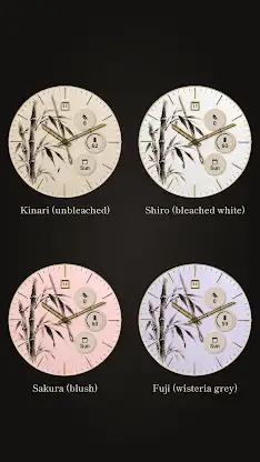 Bokuchiku Japanese Watch Face screenshot 6
