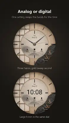 Engawa Japanese Watch Face screenshot 4
