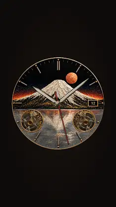 Fuji Dawn Japanese Watch Face screenshot 8
