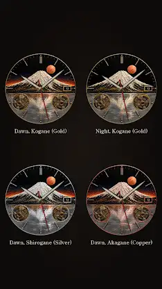 Fuji Dawn Japanese Watch Face screenshot 6