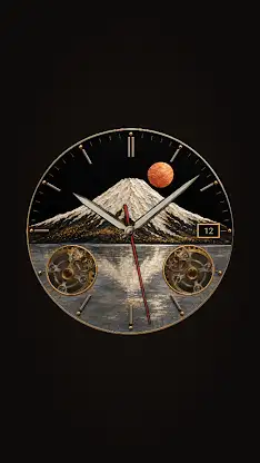 Fuji Dawn Japanese Watch Face screenshot 3