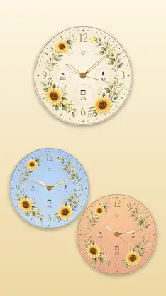 Himawari Sunflower Watch Face screenshot 4