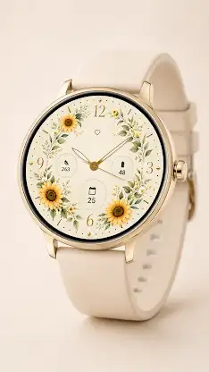 Himawari Sunflower Watch Face screenshot 8