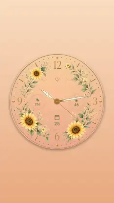 Himawari Sunflower Watch Face screenshot 6