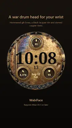 Jindaiko Japanese Watch Face screenshot 3