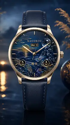 Kagerou Japanese Watch Face screenshot 1