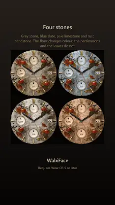 Persimmon Japanese Watch Face screenshot 6