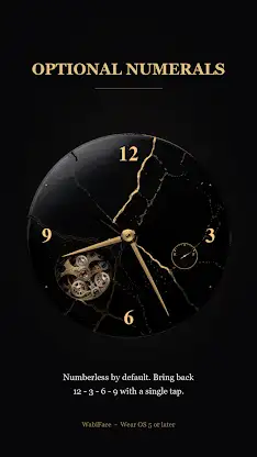 Kintsugi Time Watch Face screenshot 4