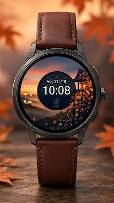 Kiyomizu Japanese Watch Face screenshot 1