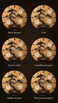 Kuromatsu Japanese Watch Face screenshot 6